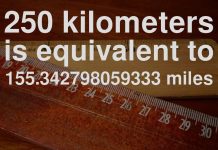 250 km to miles? 250 km to miles?